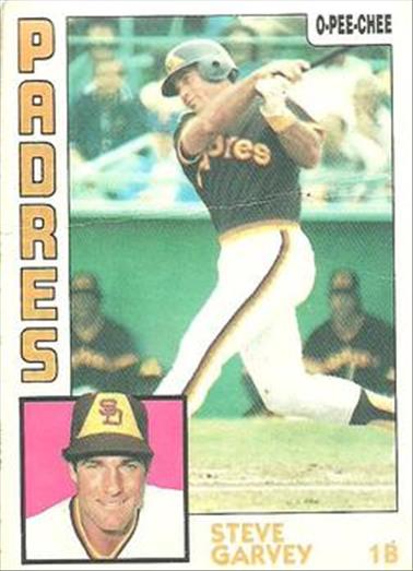 1984 O-Pee-Chee Baseball Cards 380     Steve Garvey